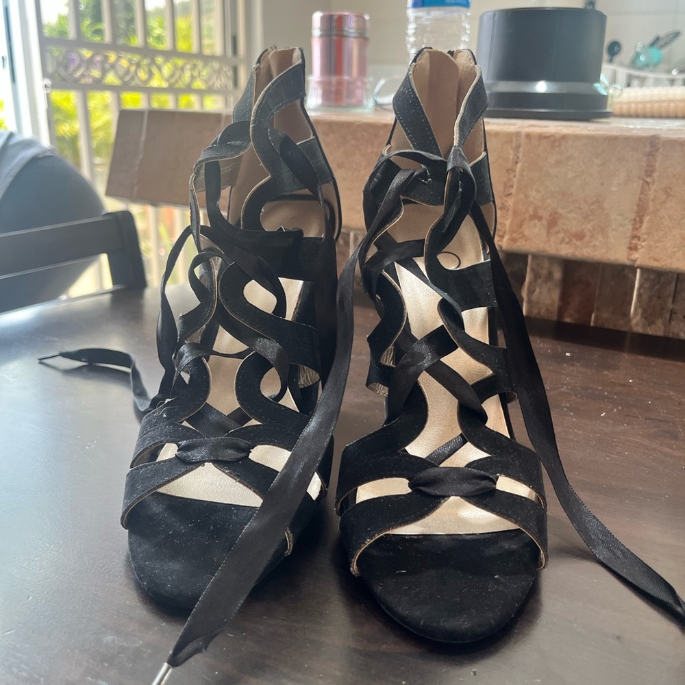 Bakers black heels
